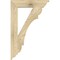 Ekena Millwork Olympic Traditional Rough Sawn Bracket, Douglas Fir, 4"W x 22"D x 34"H BKT04X22X34OLY01RDF - alternate 4